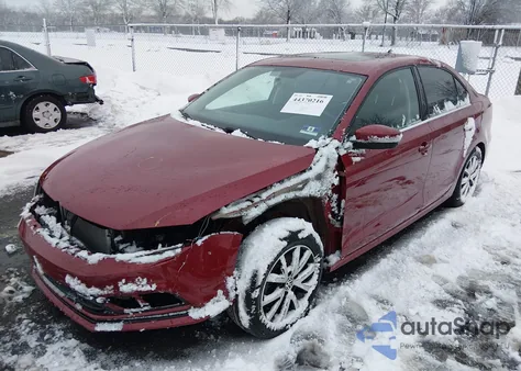 2017 Volkswagen Jetta 1.4T Se z USA, uszkodzony, nr VIN 3VWDB7AJ2HM378032